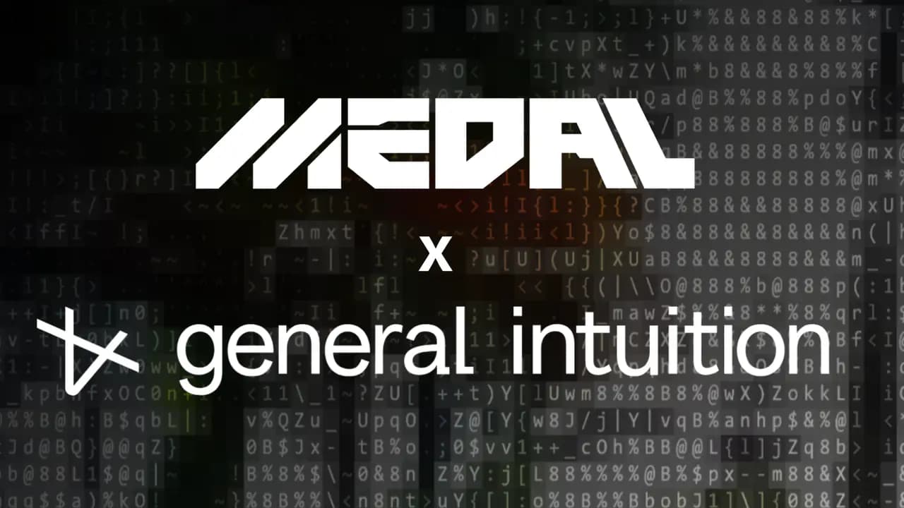Medal x General Intuition: Klipler ve oyun içi eylemler uzamsal zekâyı nasıl oluşturuyor