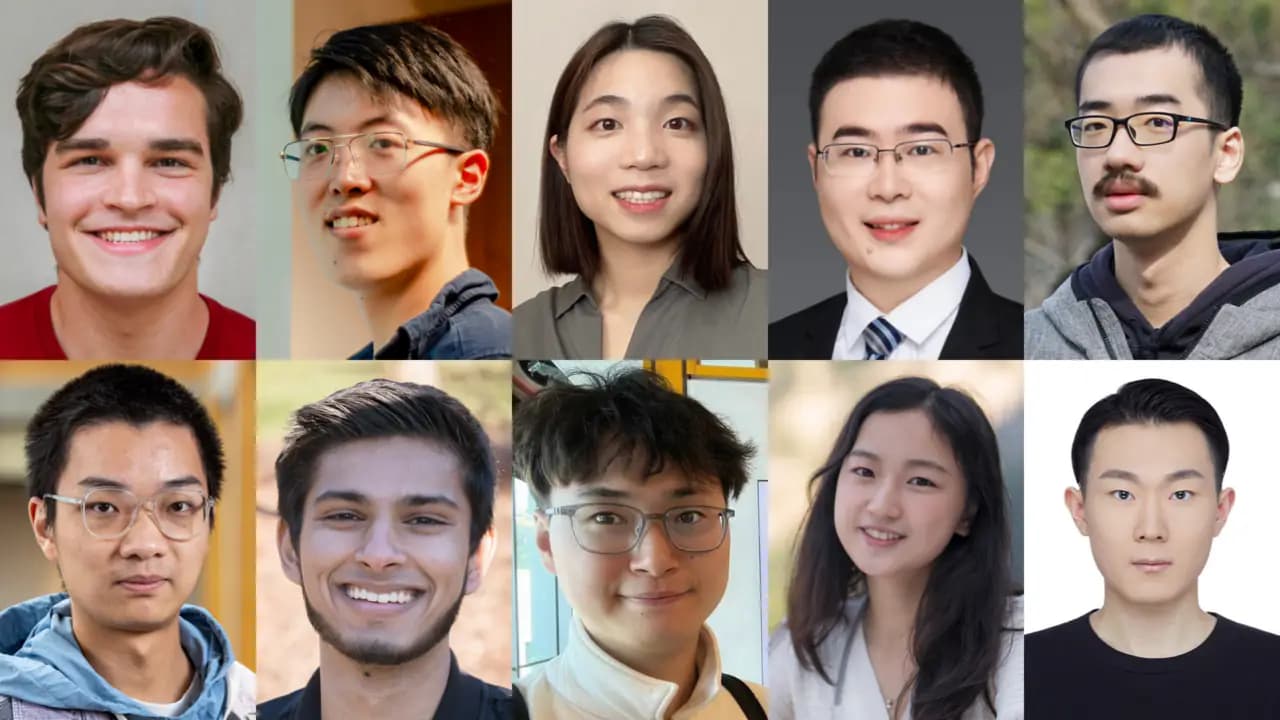 Geçen yılın NVIDIA Graduate Fellowship bursiyerleri