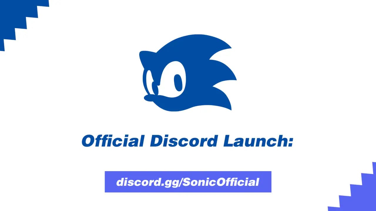 Resmî Discord açılışı: discord.gg/SonicOfficial