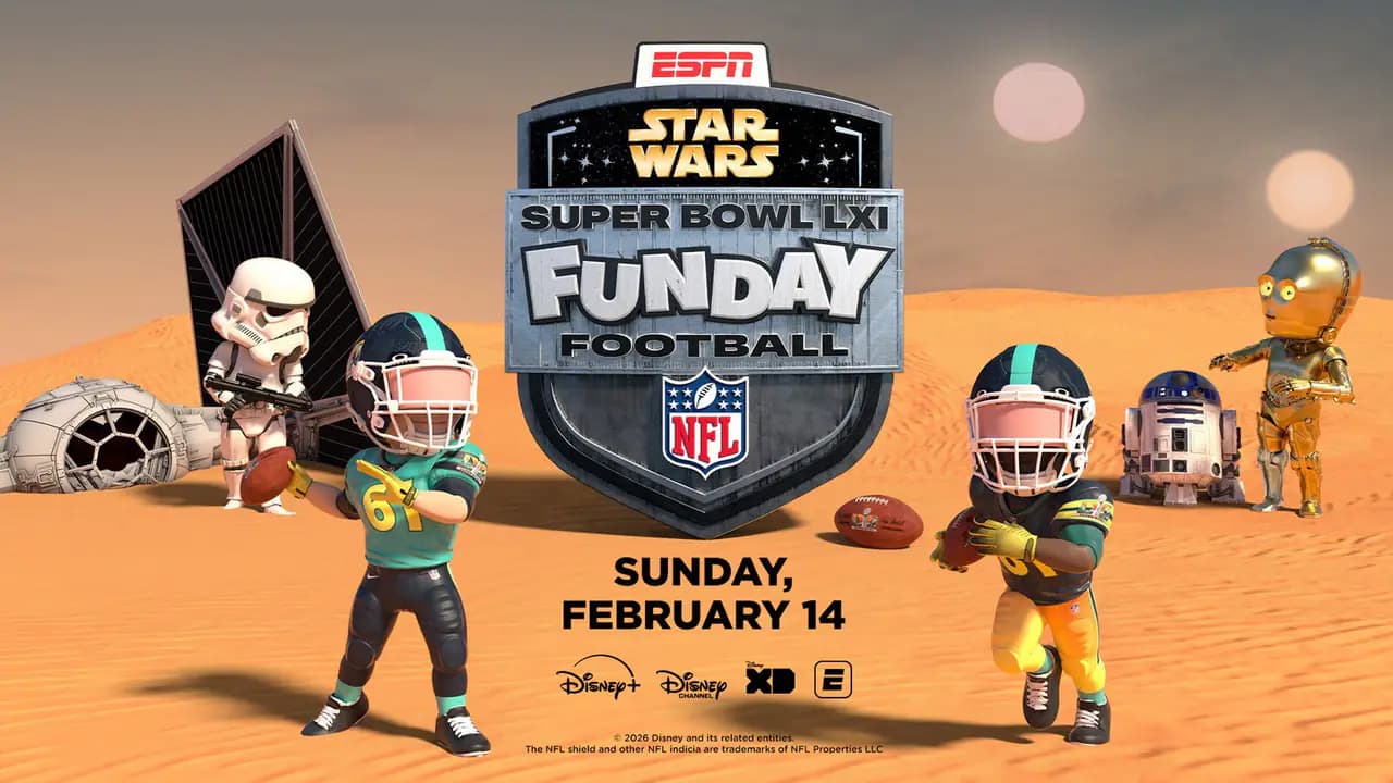 Star Wars Funday Football Super Bowl LXI'a çıkıyor