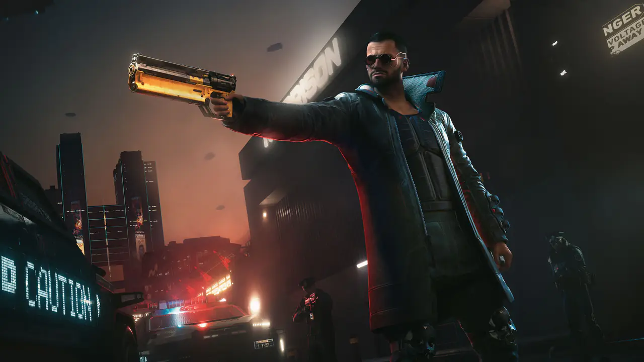 Cyberpunk 2077 Edgerunners 2 güncellemesinden ekran görüntüsü