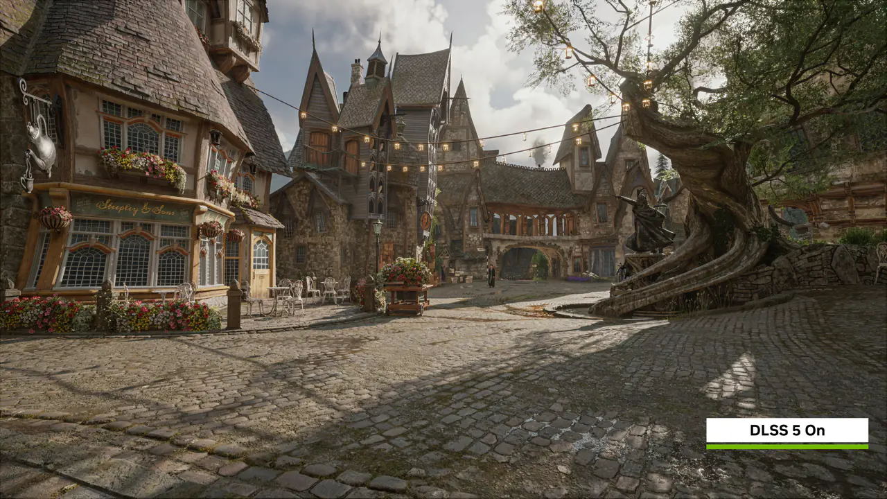 Hogwarts Legacy, DLSS 5 açık