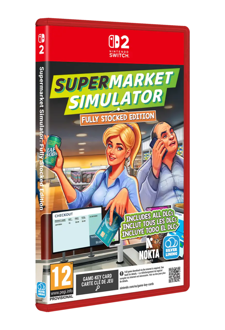 Supermarket Simulator - Fully Stocked Edition, Nintendo Switch 2 (NSW2)