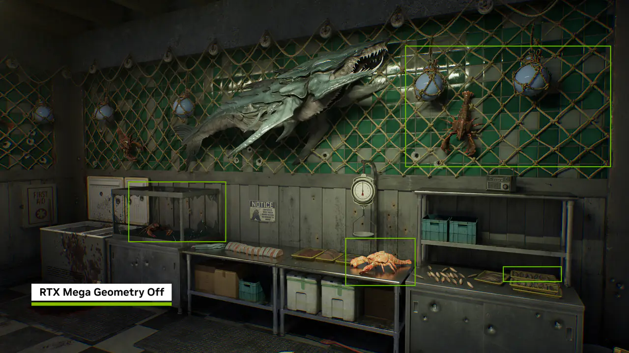 RTX Mega Geometry kapalı