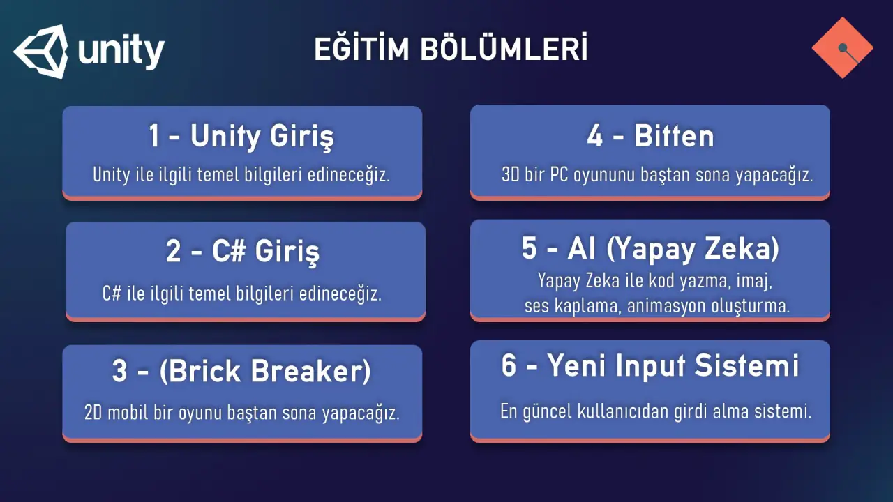 Eğitim bölümleri