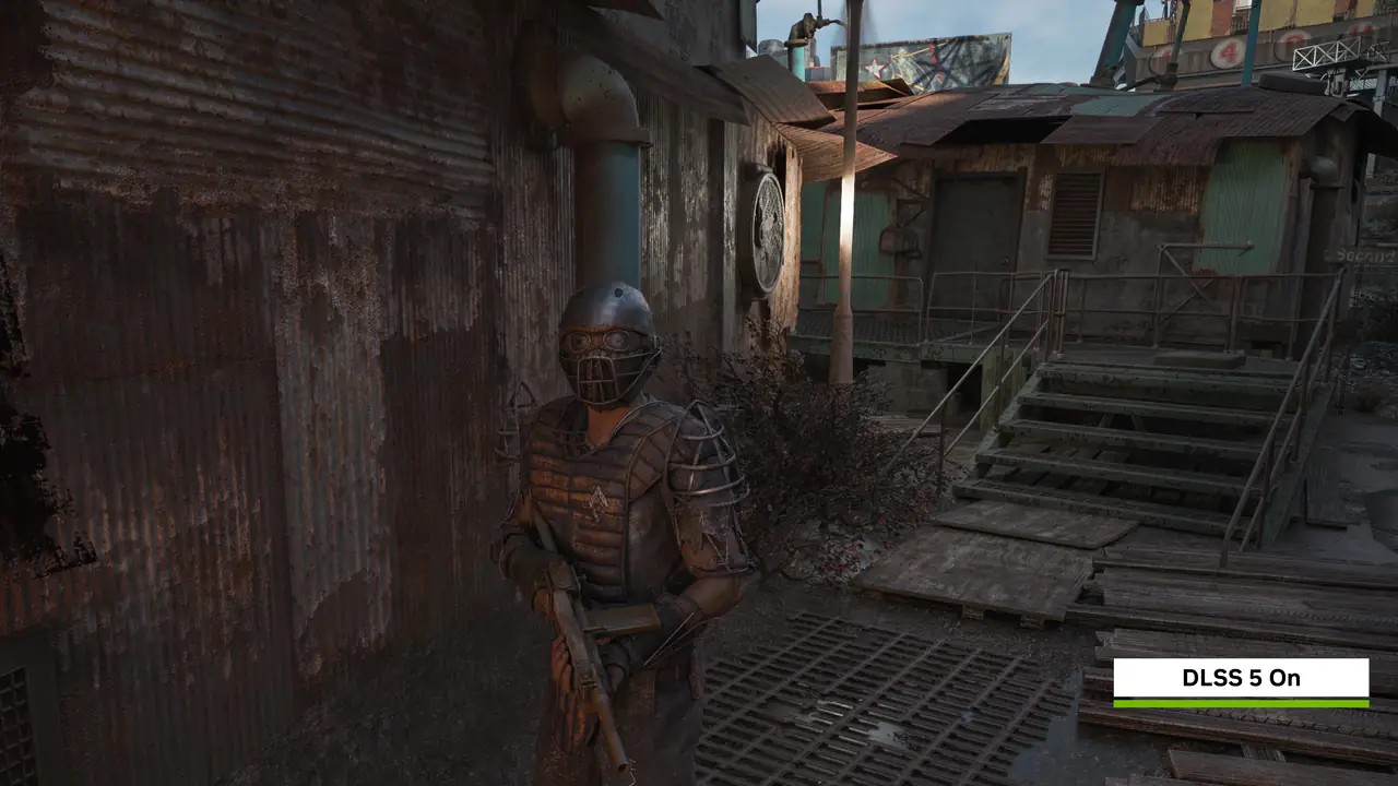 Sparkles/Kim2091'in Fallout 4 RTX projesinde DLSS 5 açık