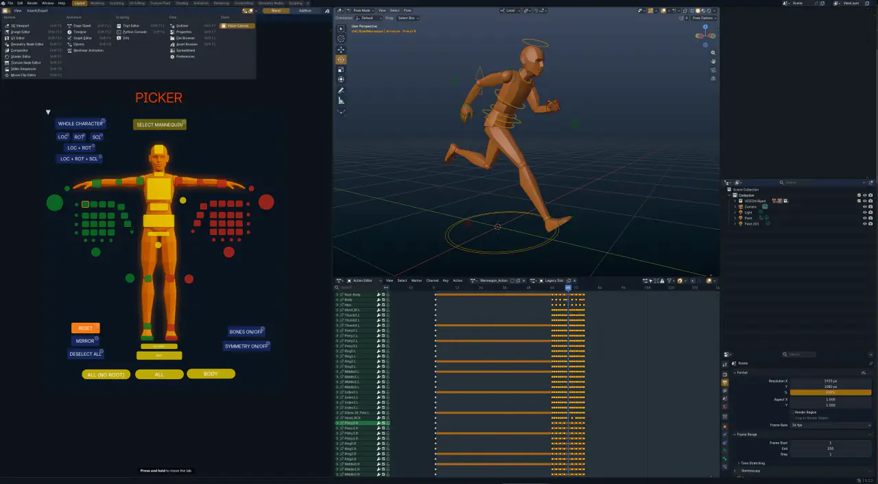 Windows için Vision Canvas'lı Blender 5.2 LTS yapısı (beta)